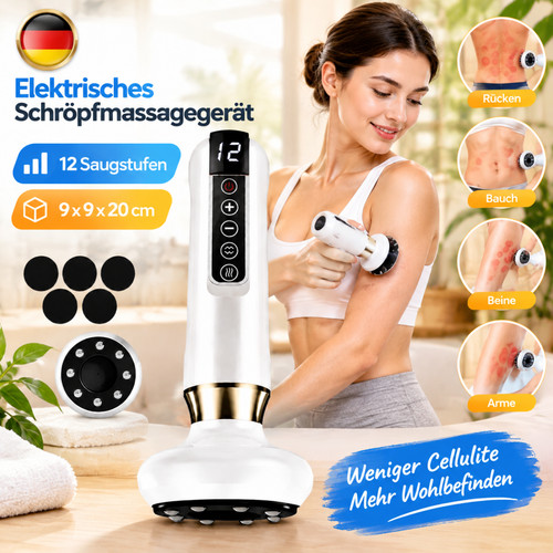 Saug vakuum massagegerät - 12,